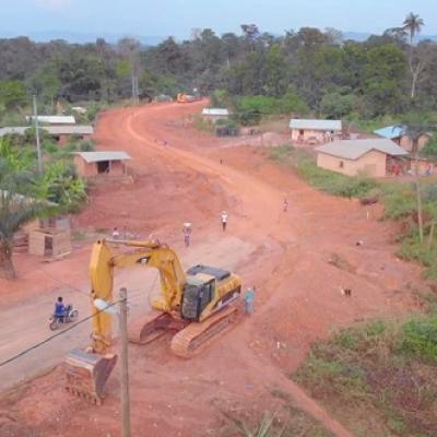 Menuso Road - Togo Border Project